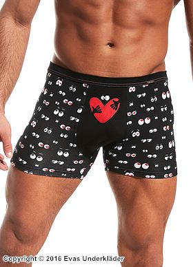 Boxershorts, hjerte, øyetrykk